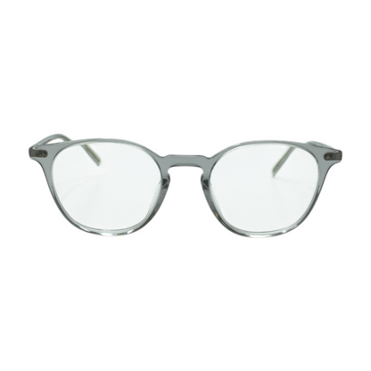 Gray Hanks Round Prescription Eyewear