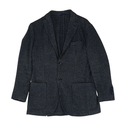 Gray Houndstooth Blazer