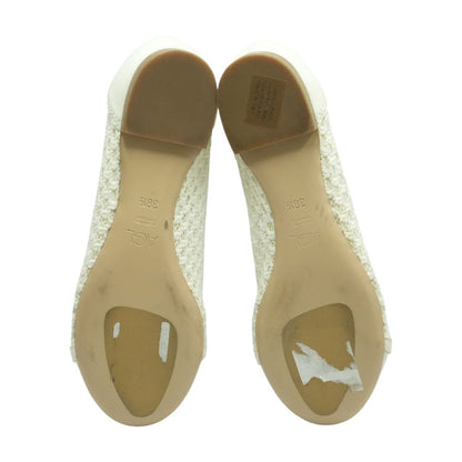 Ivory Ballet Flats