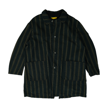 Green Striped Jacket
