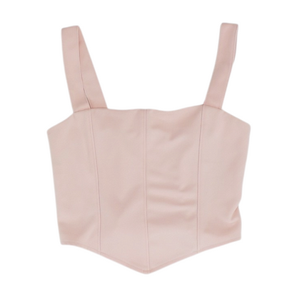 Pink Cropped Blouse