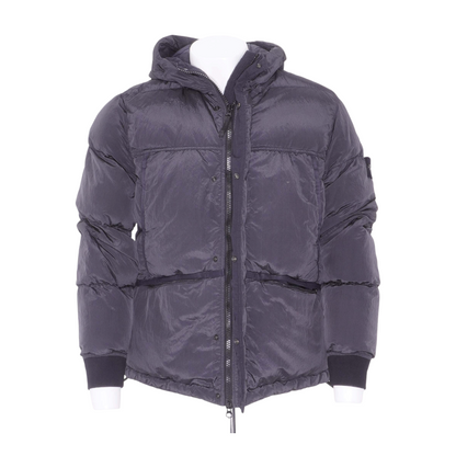 Black Nylon Metal Down-TC Jacket