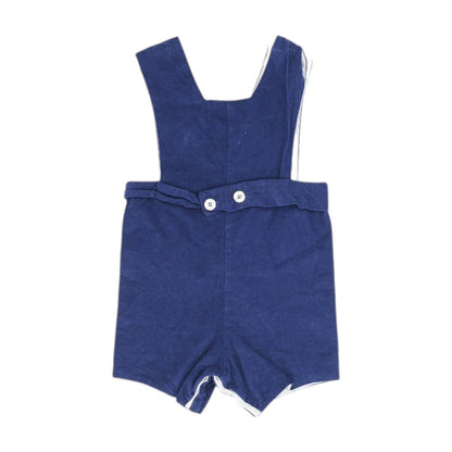 Navy Sleeveless One-Piece