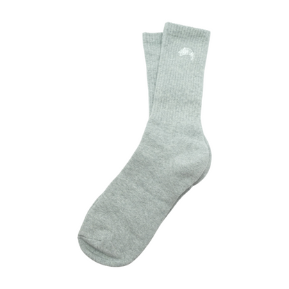 Gray Stock Crew Socks - 3 pack