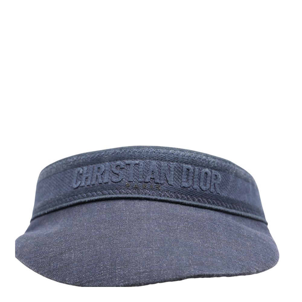 Navy Denim Reversible D-Smash Dior Oblique Visor – Unclaimed  display picture 1