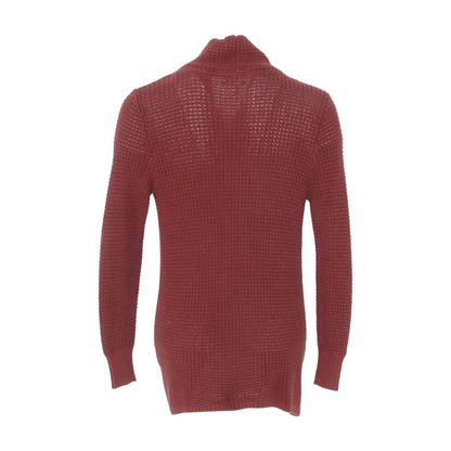 Red Cardigan Sweater