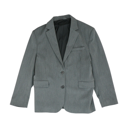 Gray Solid Blazer