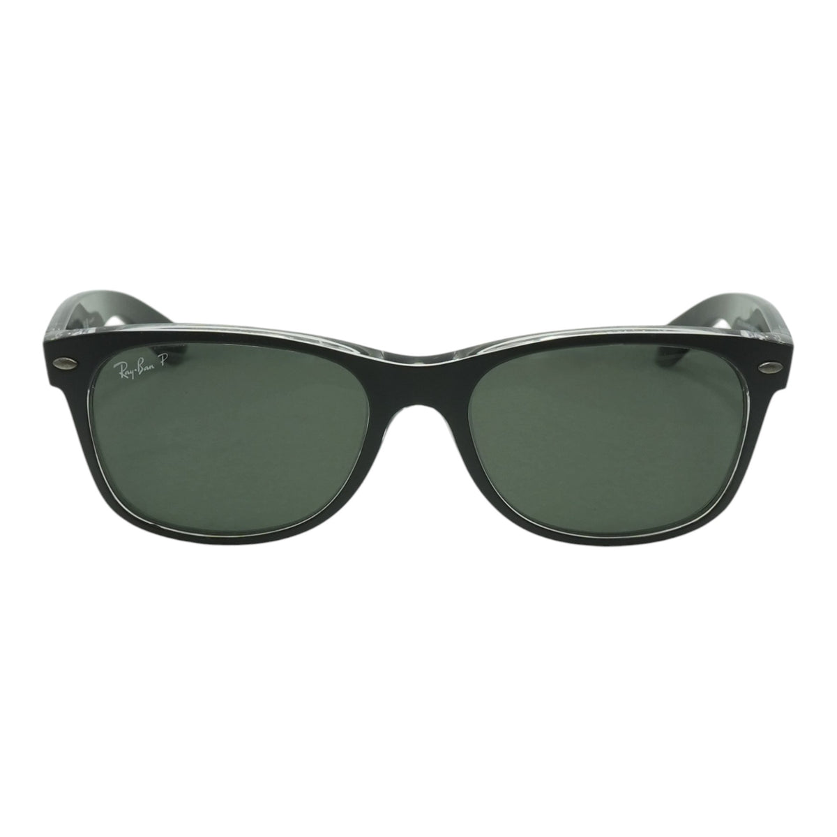 Black New Wayfarer Classic Oval Sunglasses