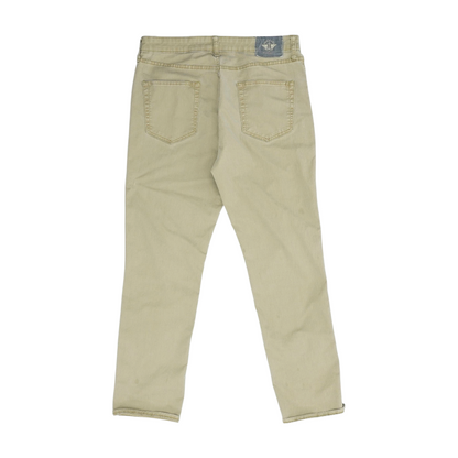 Brown Straight Jeans