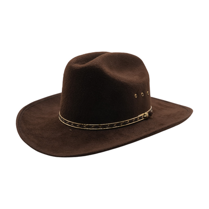 Brown Western Hat