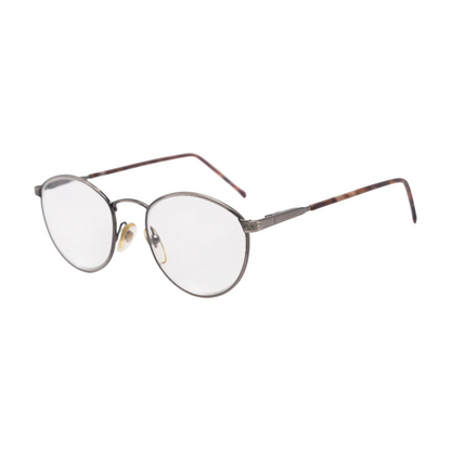 Silver Round Prescription Eyewear