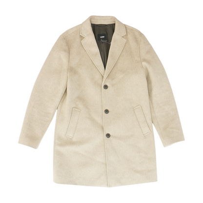 Beige Solid Coat