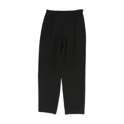 Black Solid Dress Pants