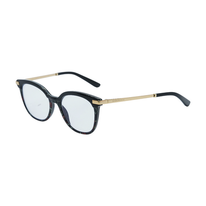 Black DG 3346 Round Prescription Eyewear