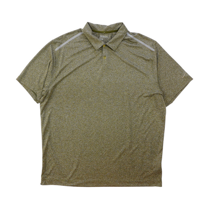 Olive Solid Short Sleeve Polo
