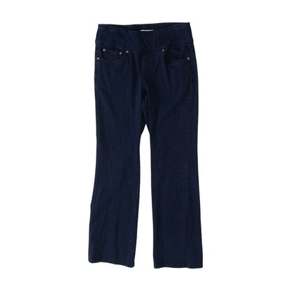 Blue Petite Straight Pants