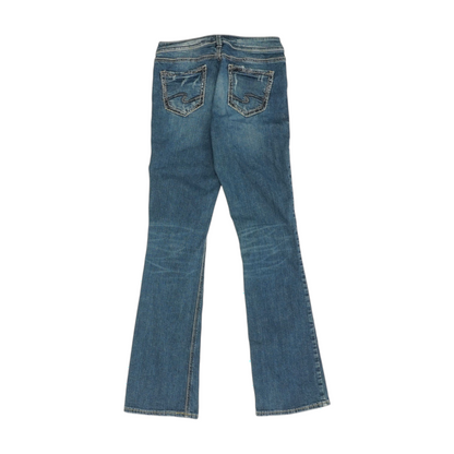 Blue Bootcut Jeans