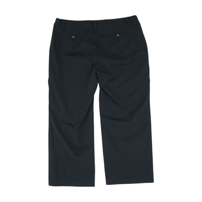 Black Solid Dress Pants
