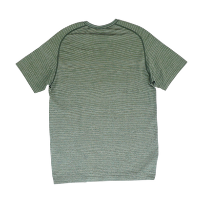 Green Striped Active T-Shirt