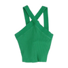 Green Cropped Blouse