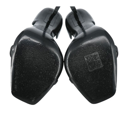 Black Opyum Sandals in Patent Leather