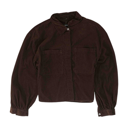 Brown Solid Jacket