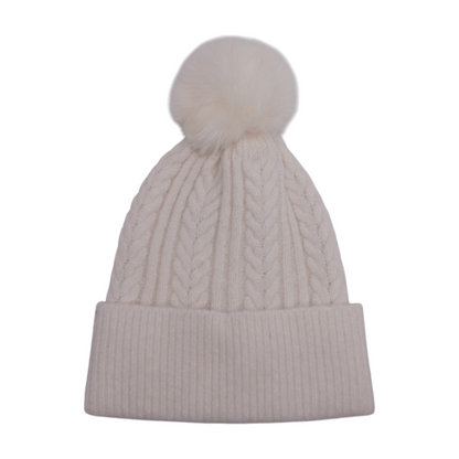 White Beanie