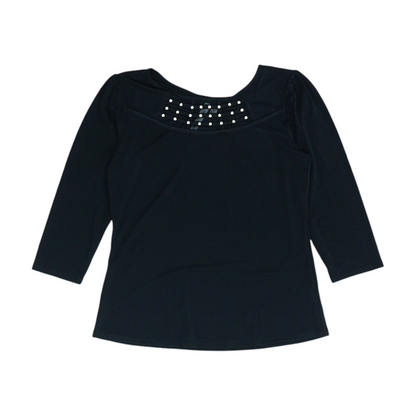 Black Petite Blouse