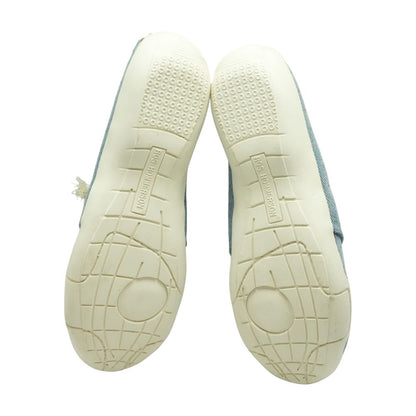 Blue Boat Shoe Flats
