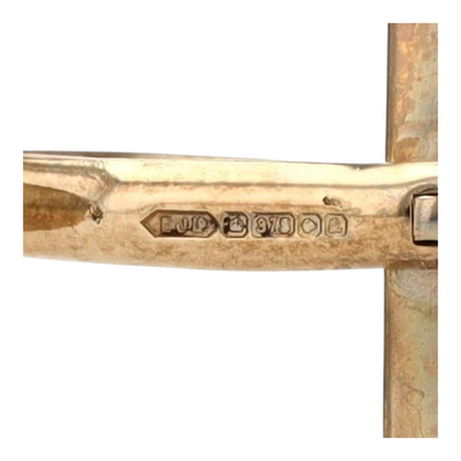 9K Yellow Gold Cufflinks