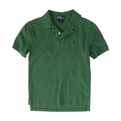 Vintage Green Short Sleeve Polo