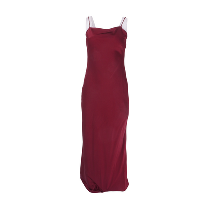 Maroon Maxi Dress