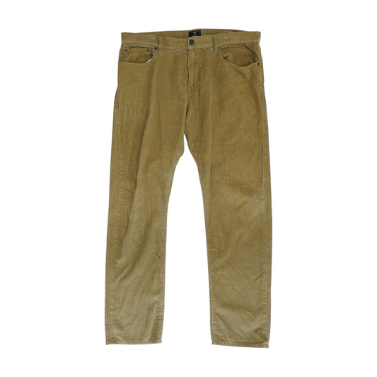 Brown Straight Pants