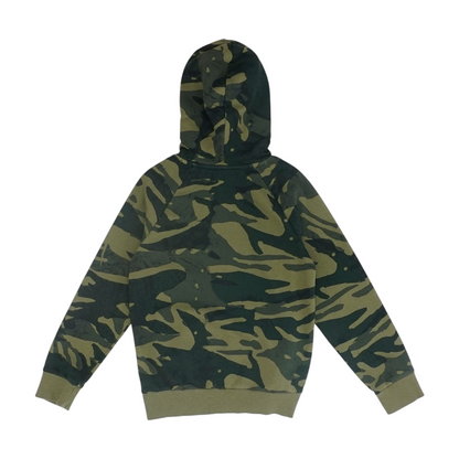 Green Camo Hoodie Pullover