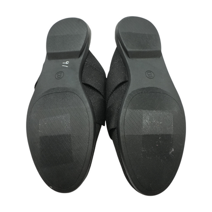 Black Slip-On Flats
