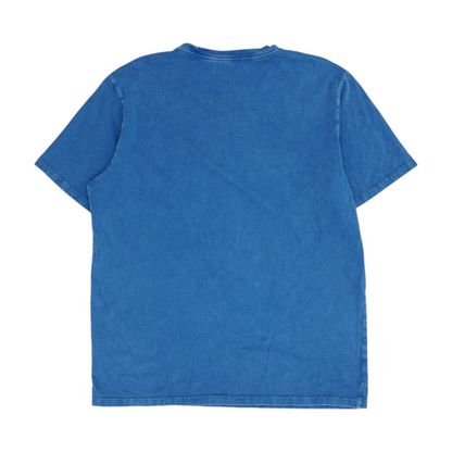 Blue Solid T-Shirt