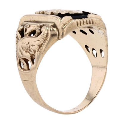 10K Yellow Gold Fashion Ring
