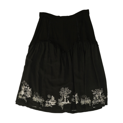 Black Midi Skirt