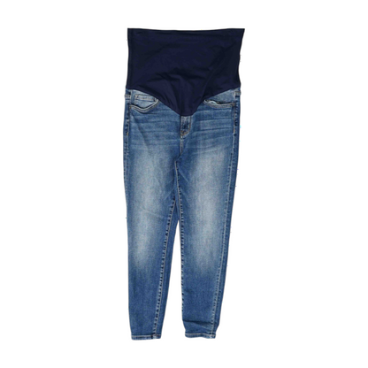 Blue Maternity Tapered Jeans