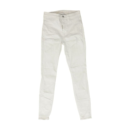 White High Rise Jeans