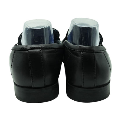 Black Leather Loafer Dress Shoes
