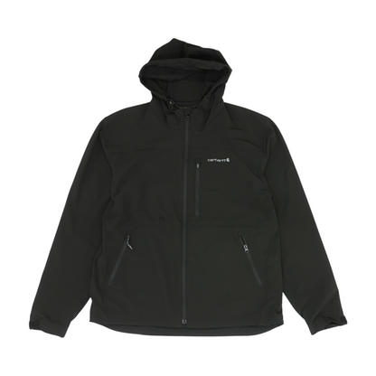 Black Solid Active Jacket