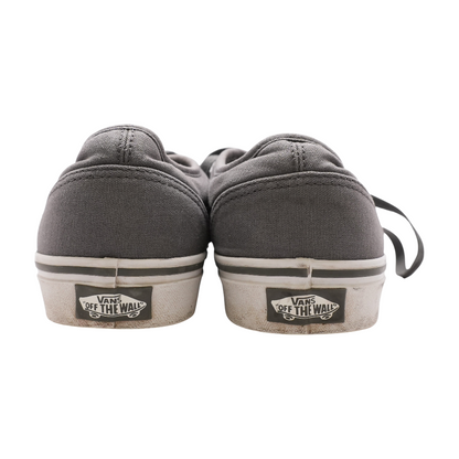 Gray Low-Top Athletic Shoes