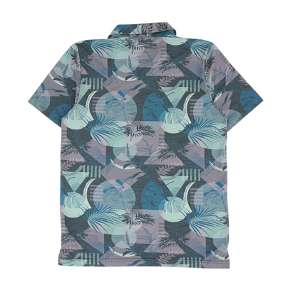 Multi Tropical Short Sleeve Polo