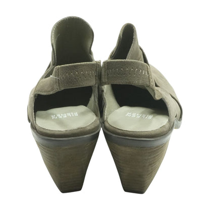 Gray Block Heels