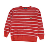 Ralph Lauren Red Striped Sweatshirt Pullover – Image 1