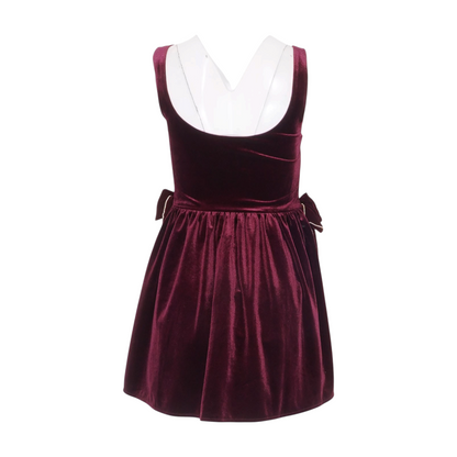 Burgundy Mini Dress
