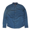 Navy Solid Long Sleeve Button Down