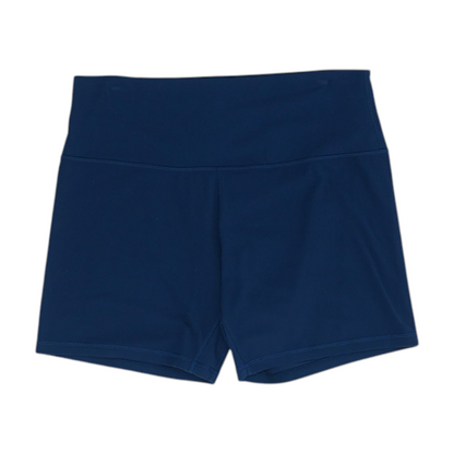 Navy Solid Active Shorts