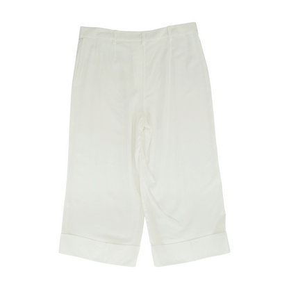 White Wide Leg Pants